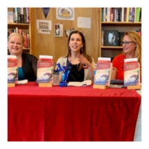 Laura with Kate Quinn and Heather Webb