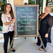 Kate and Laura at Litchfield